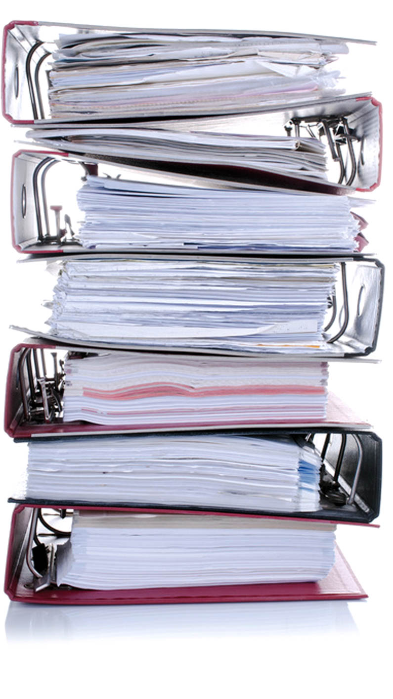 Unterlagen für den Haus / Wohnungsverkauf